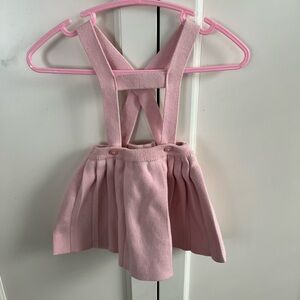 Mayoral Pink Suspender Skirt for Kids 12m